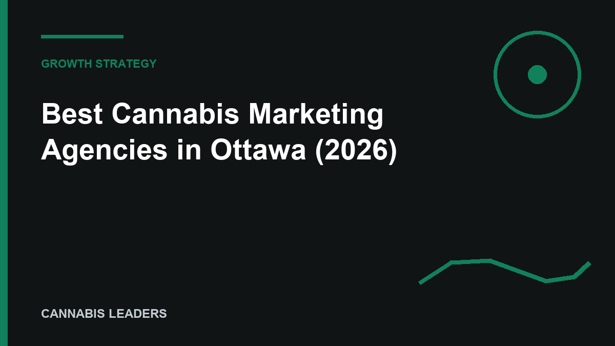 Best Cannabis Marketing Agencies in Ottawa (2026) editorial cover