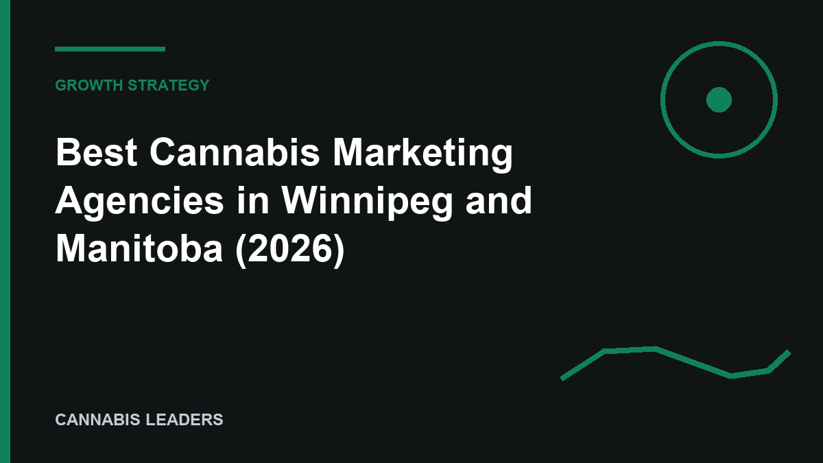 Best Cannabis Marketing Agencies in Winnipeg and Manitoba (2026) editorial cover