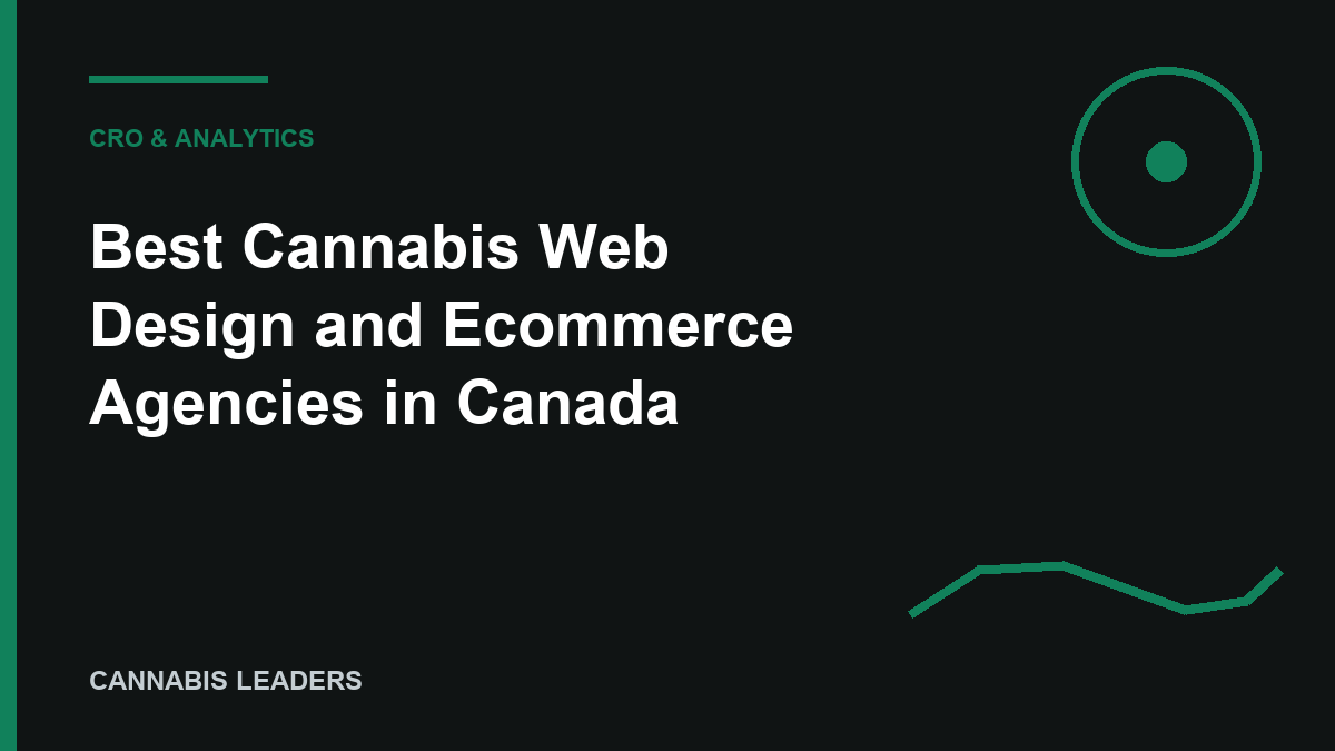 Best Cannabis Web Design and Ecommerce Agencies in Canada (2026) editorial cover