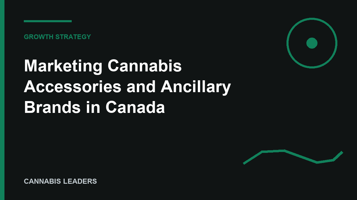 Marketing Cannabis Accessories and Ancillary Brands in Canada (2026) editorial cover